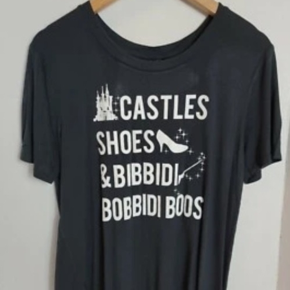 Disney Princess Black Tee